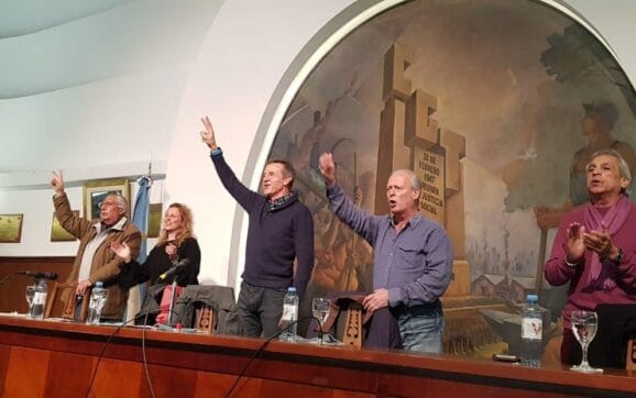 La CGT presento su sitio web oficial en Azopardo