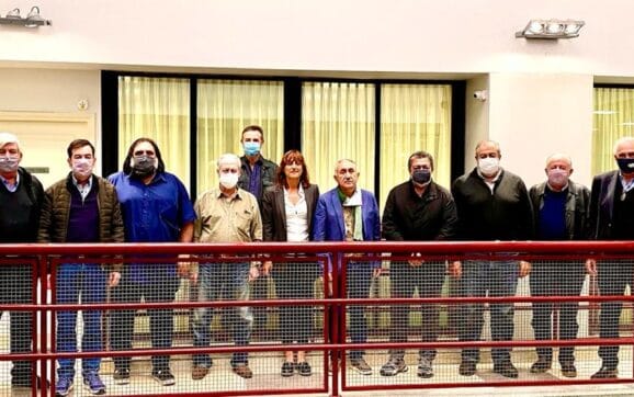 La CGT recibió a representantes de la Unión General de Trabajadores y de Comisiones Obreras de España