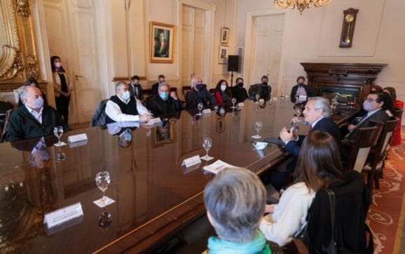 Se presentó en Casa Rosada el proyecto de Ley para la creación de Comités Mixtos