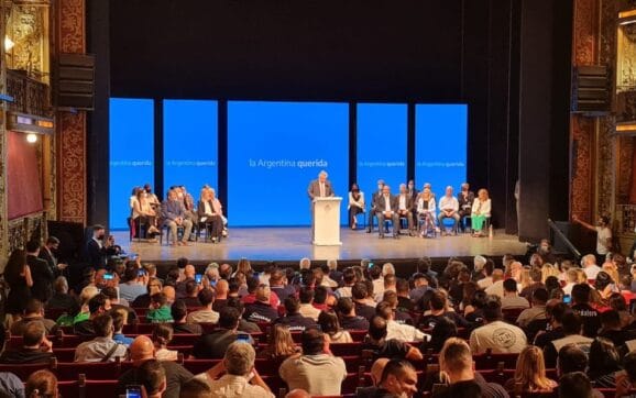 Con la participación de la CGT, el Presidente Alberto Fernández participó del cierre anual del Consejo Económico y Social