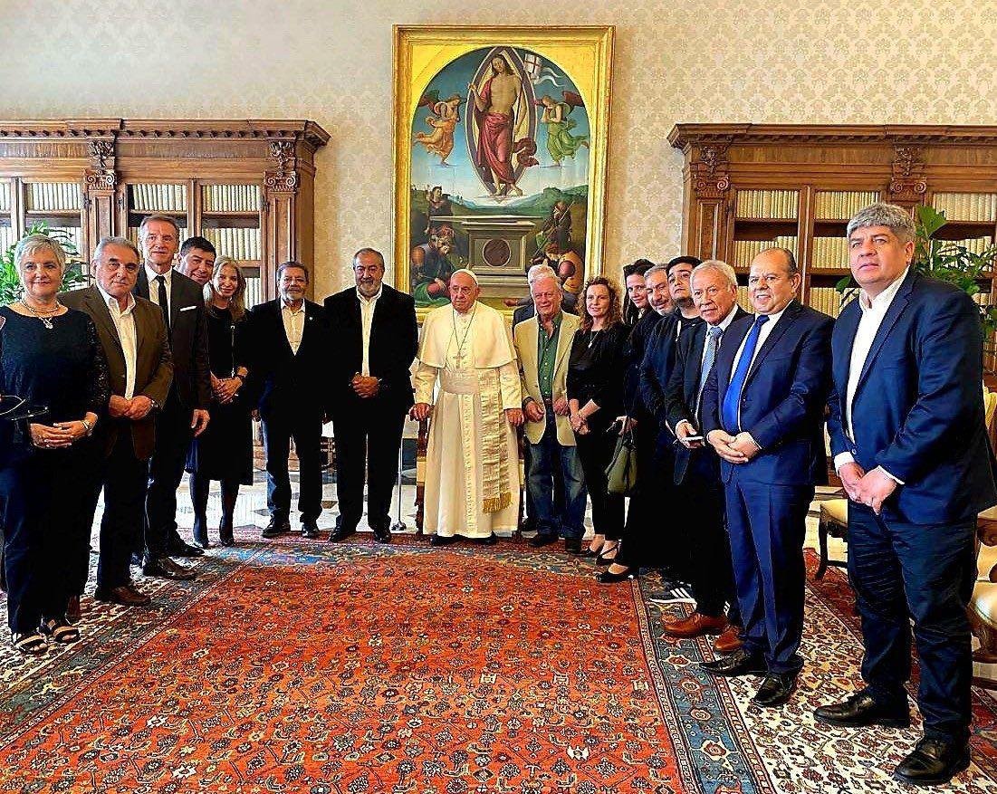 La CGT junto al Papa Francisco - CGT